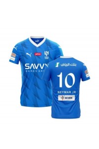 Fotbalové Dres Al-Hilal Neymar Jr #10 Domácí Oblečení 2023-24 Krátký Rukáv